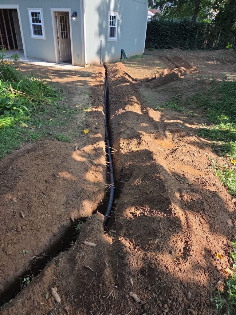 underground electrical conduit installation Mariemont Ohio